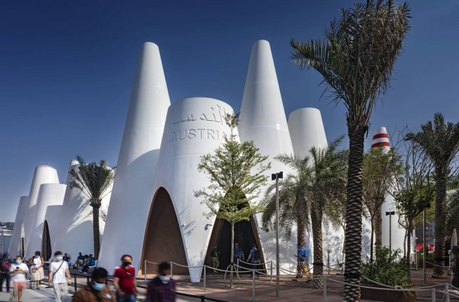Österreich Pavillon bei EXPO 2020 in Dubai