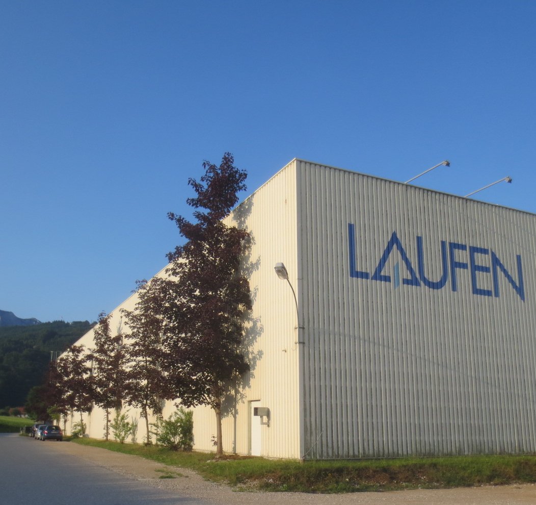 LAUFEN production facility in Gmunden