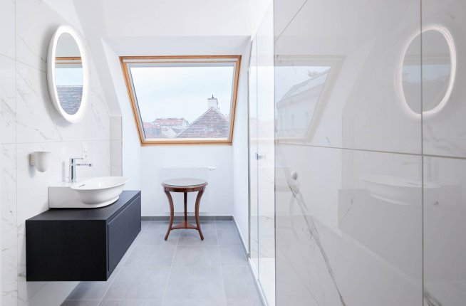 LAUFEN Badezimmer Ausstattung im neuen ARTIST BOUTIQUE HOTEL